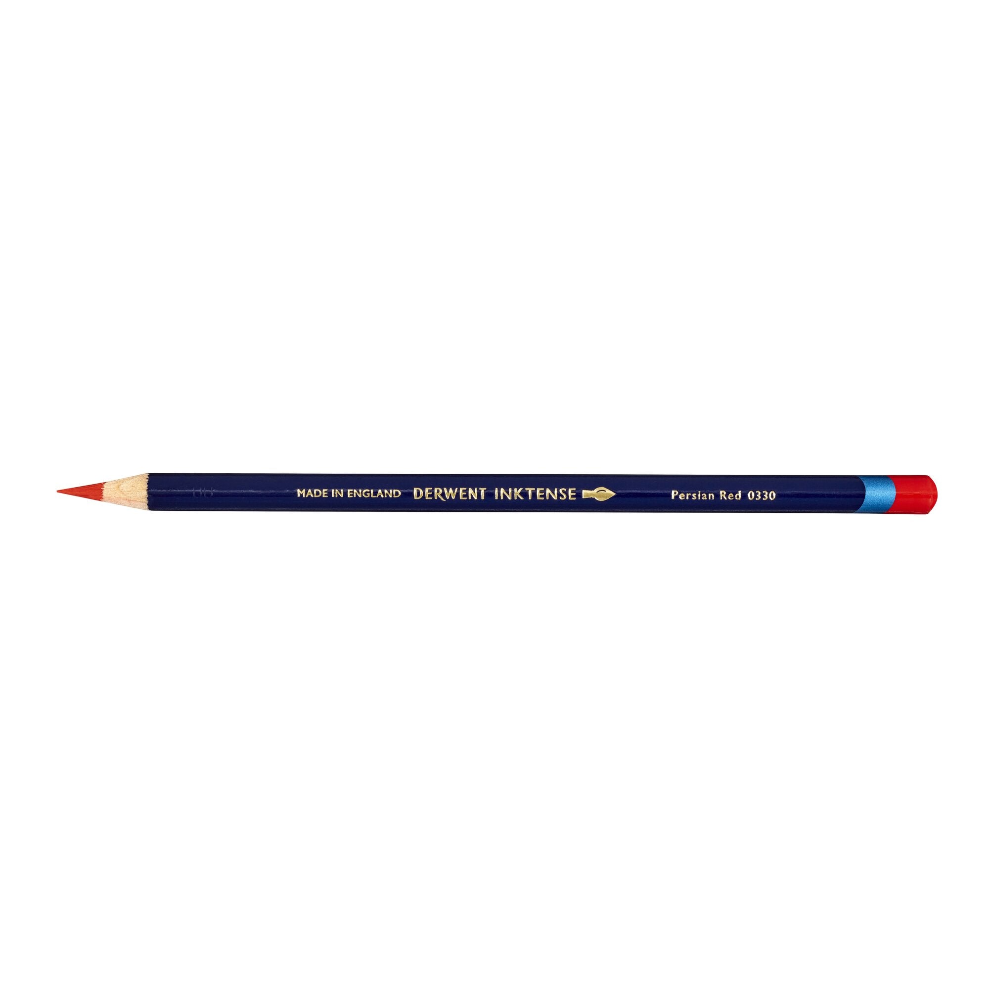 Derwent Inktense Pencil in Persian Red, box of 6
