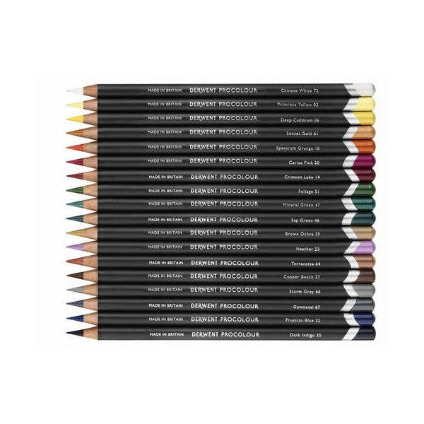 Derwent Procolour Pencil Middle Chrome Box of 6 - image 7
