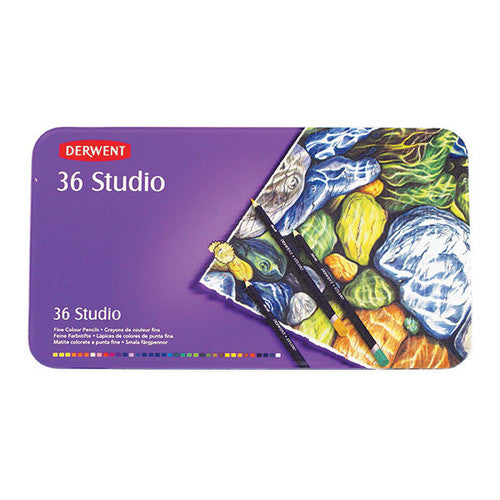 Derwent Studio Pencils Assorted Tin 36