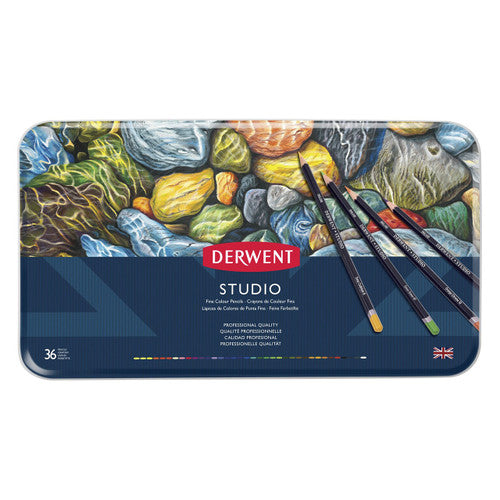 Derwent Studio Pencils Assorted Tin 36