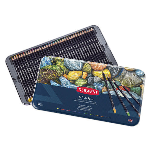 Derwent Studio Pencils Assorted Tin 36