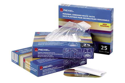 Rexel Shredder Bag Plastic AS1000 Pack of 50