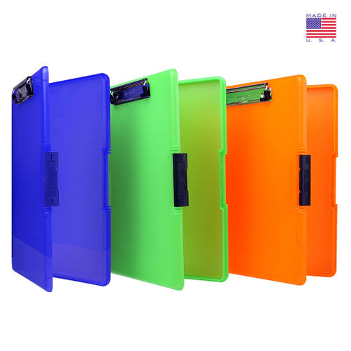 DEXAS 3517-J2728 SLIMCASE 2 CLIPBOARD ROYAL BLUE