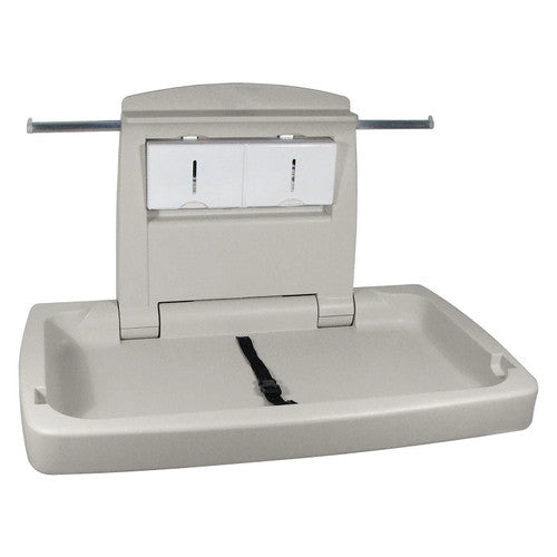 Dolphy Horizontal Baby Change Station High-Density Polyethylene Grey - image 1