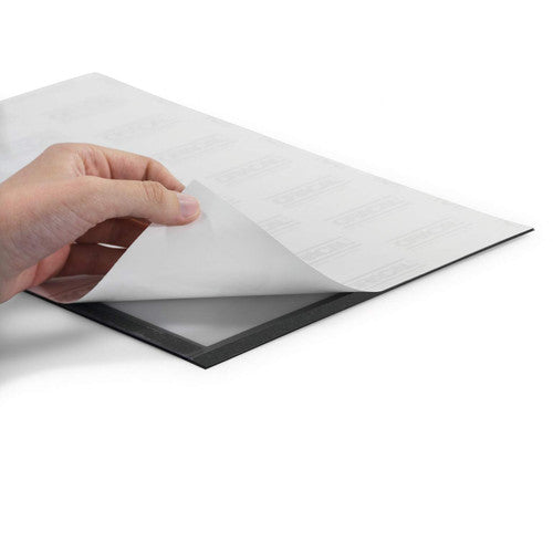 Durable Duraframe A4 sign holder shown in landscape orientation displaying a document