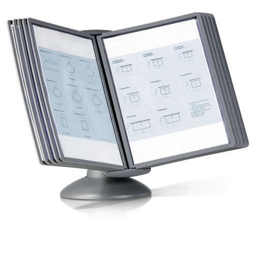 Durable Sherpa Motion Display System A4 with 10 Panels Graphite - image 3