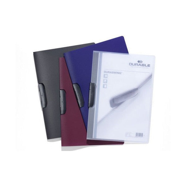 Duraswing Document File 30 Sheet Graphite Clear - image 2