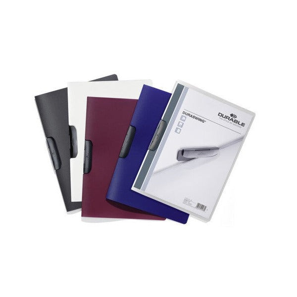 Duraswing Document File 30 Sheet Graphite Clear - image 4