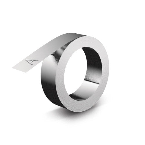 Dymo Rhino Aluminium Embossing Tape 12mm x 4.8m Non-Adhesive - image 2