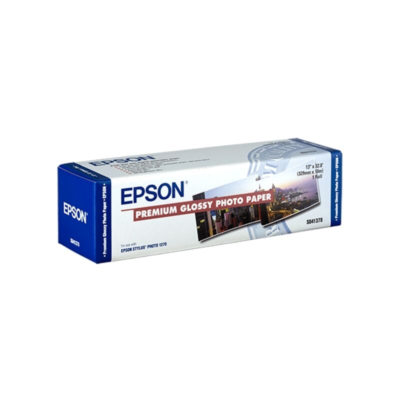 Epson S041378 Premium Glossy Photo Paper Roll A3+ 329mm x 10m