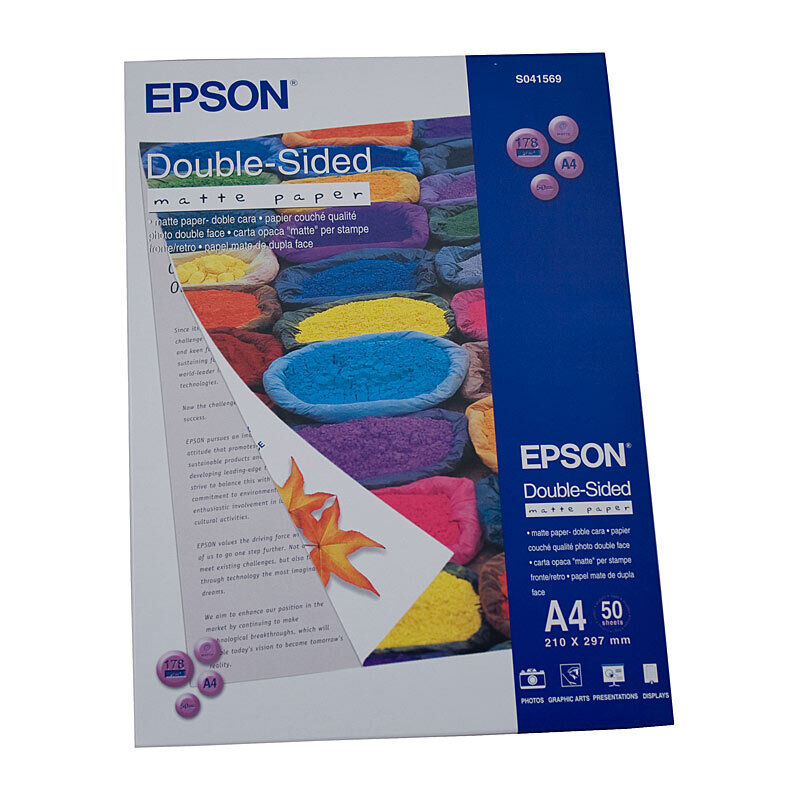 Epson S041569 Matte Heavyweight Paper A4 50 Sheets