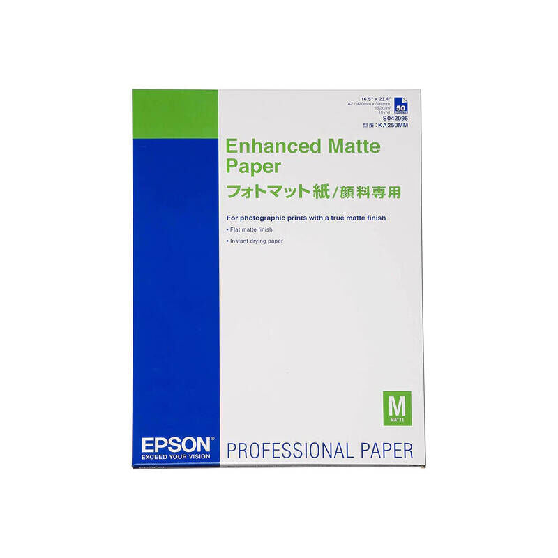 Epson S042095 Enhanced Matte Paper A2 30 Sheets