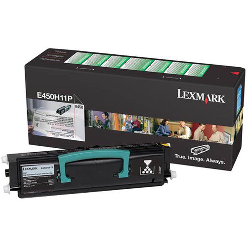 Lexmark E450H11P High Yield Black Toner Cartridge 11000 Pages