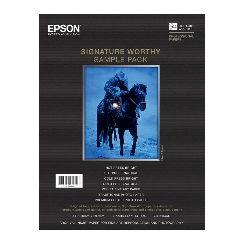 Epson S045234AU Fine Art Signature Worthy Sample Pack