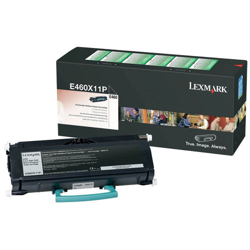 Lexmark E460X11P Extra High Yield Black Toner Cartridge 15000 Pages