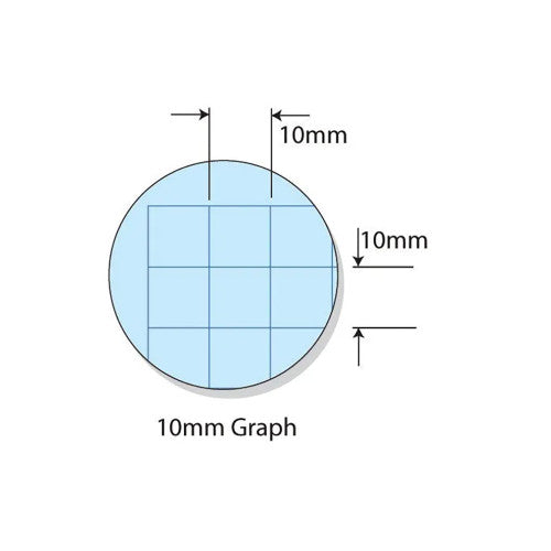 Writer Premium Exercise Book A4 96 Page 10mm Graph Blue Cover Pack 10 — open pages showing 10mm graph ruling