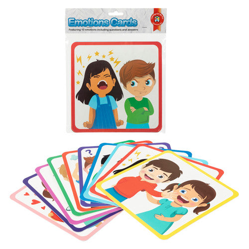 Learning Can Be Fun Emotions Cards Set of 10