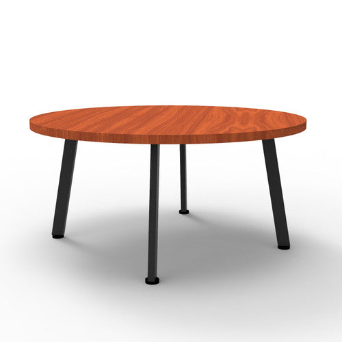 Rapidline Eternity Round Coffee Table 900mm Diameter Cherry / Black