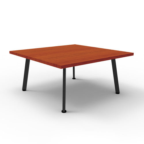 Rapidline Eternity Square Coffee Table 900 x 900mm Cherry / Black