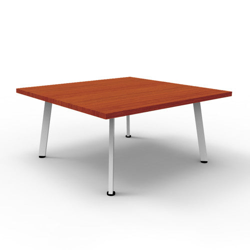 Rapidline Eternity Square Coffee Table 900 x 900mm Cherry / White