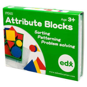 EDX Education Attribute Blocks Set of 60 - image 1