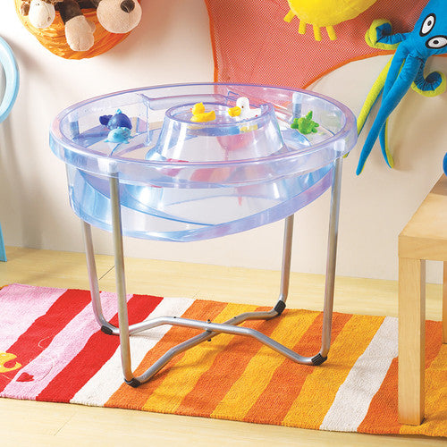 EDX Education sand and water tray with moulded plastic lid fitted