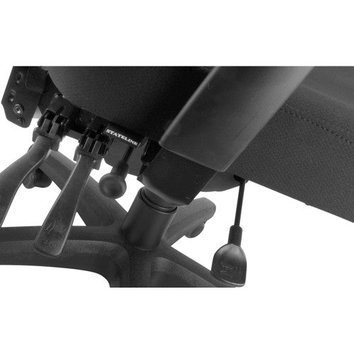 Rapidline Endeavour Pro High Back Operator Chair Black Fabric