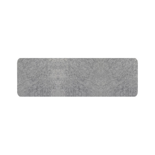 Rapidline Eco Panel Screen Desk Mounted 1190 x 27 x 384mm Marble Grey