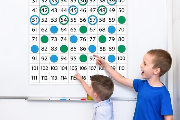 1-120 Magnetic Sheet Set 2 Sheets and 240 Magnets Dry Erase-1