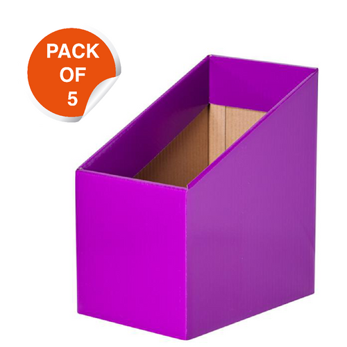 Elizabeth Richards Book Box Pack of 5 Purple