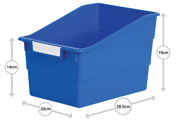 Classroom Book Tub Set of 4-1