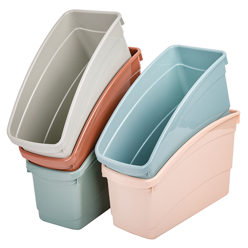Plastic Book and Storage Tub-1