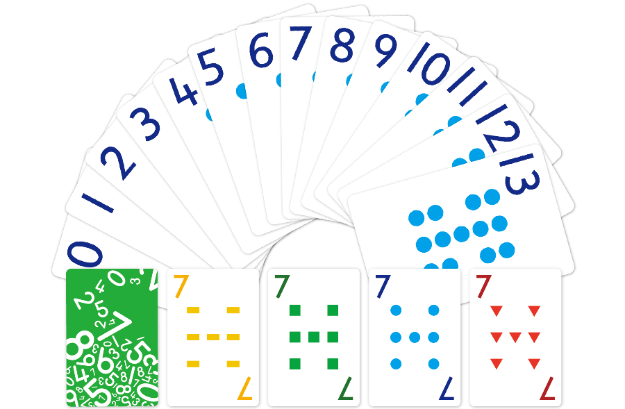School Friendly Playing Cards Shapes and Subitising Patterns-1