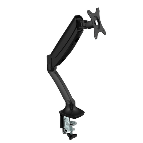 Rapidline Executive Gas Spring Single Monitor Arm Black
