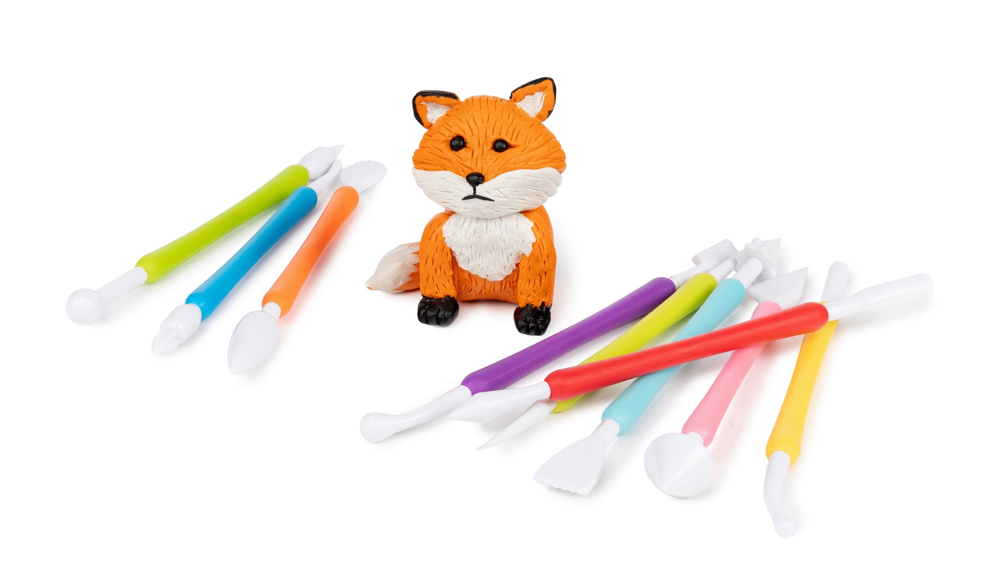 Clay Tool Set 9 Plastic Sculpting Tools Smoothing Shaping Texture-2