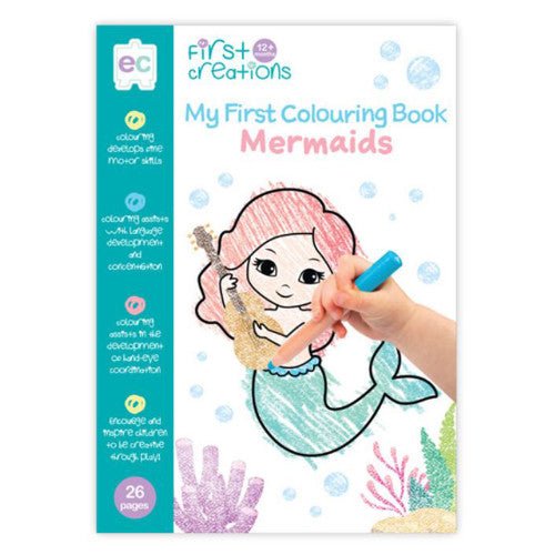 Educational Colours First Creations My First Colouring Book Mermaids