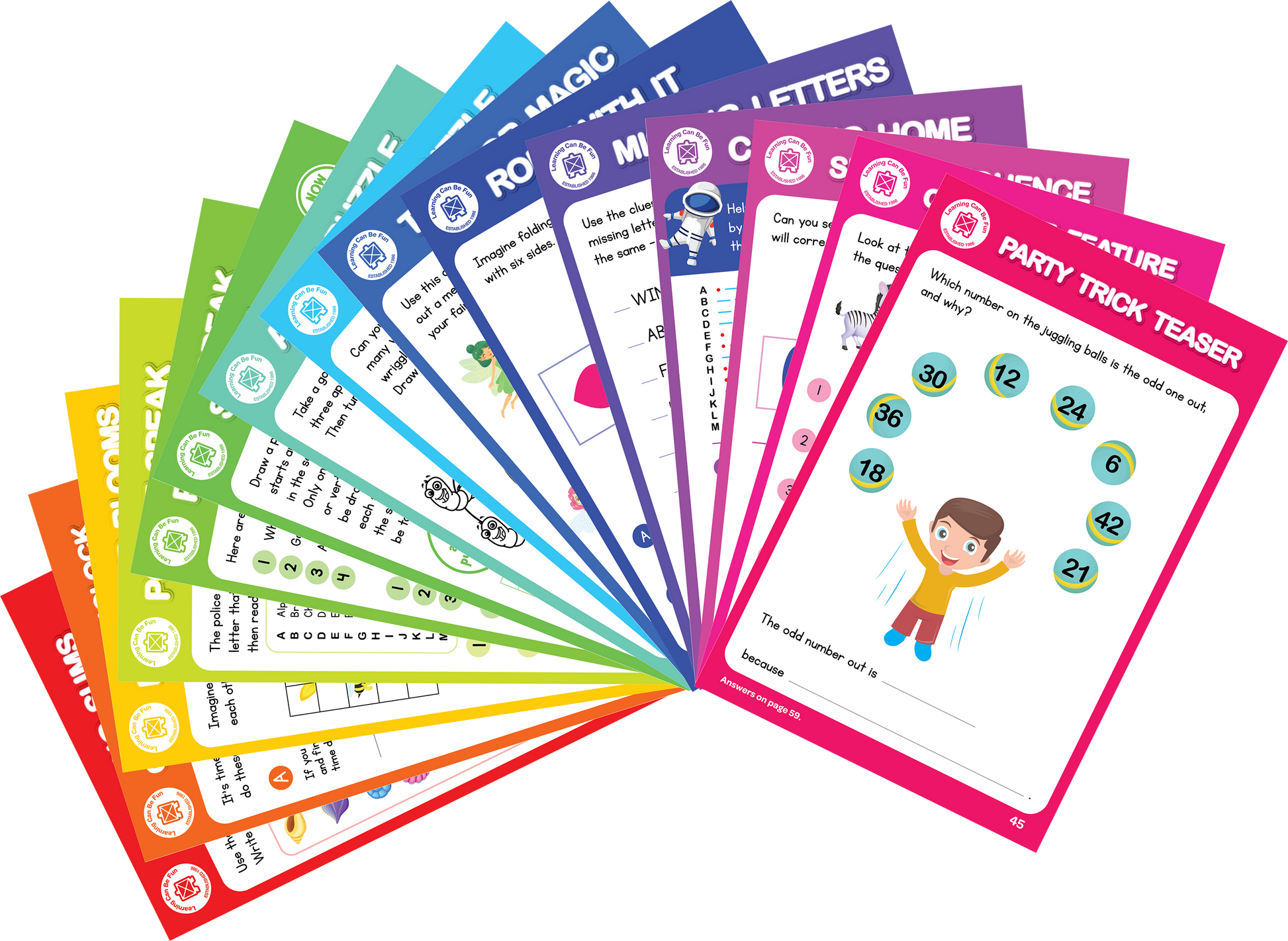 Brain Teasers Activity Pad Critical Thinking Puzzles Ages 5 Plus-6
