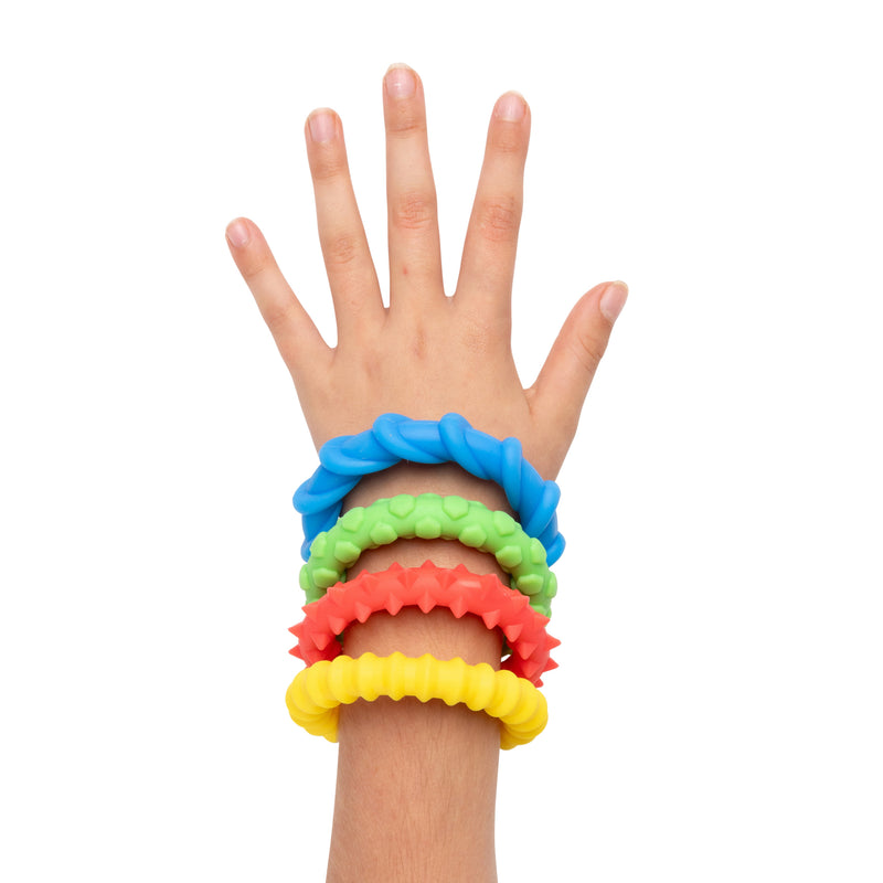 Sensory Sprouts Textured Fidget Bracelets Set-3