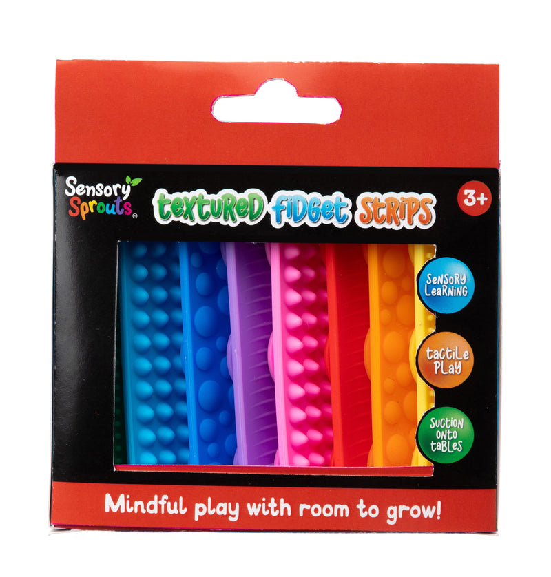 Sensory Sprouts Textured Fidget Strips Set of 8-1