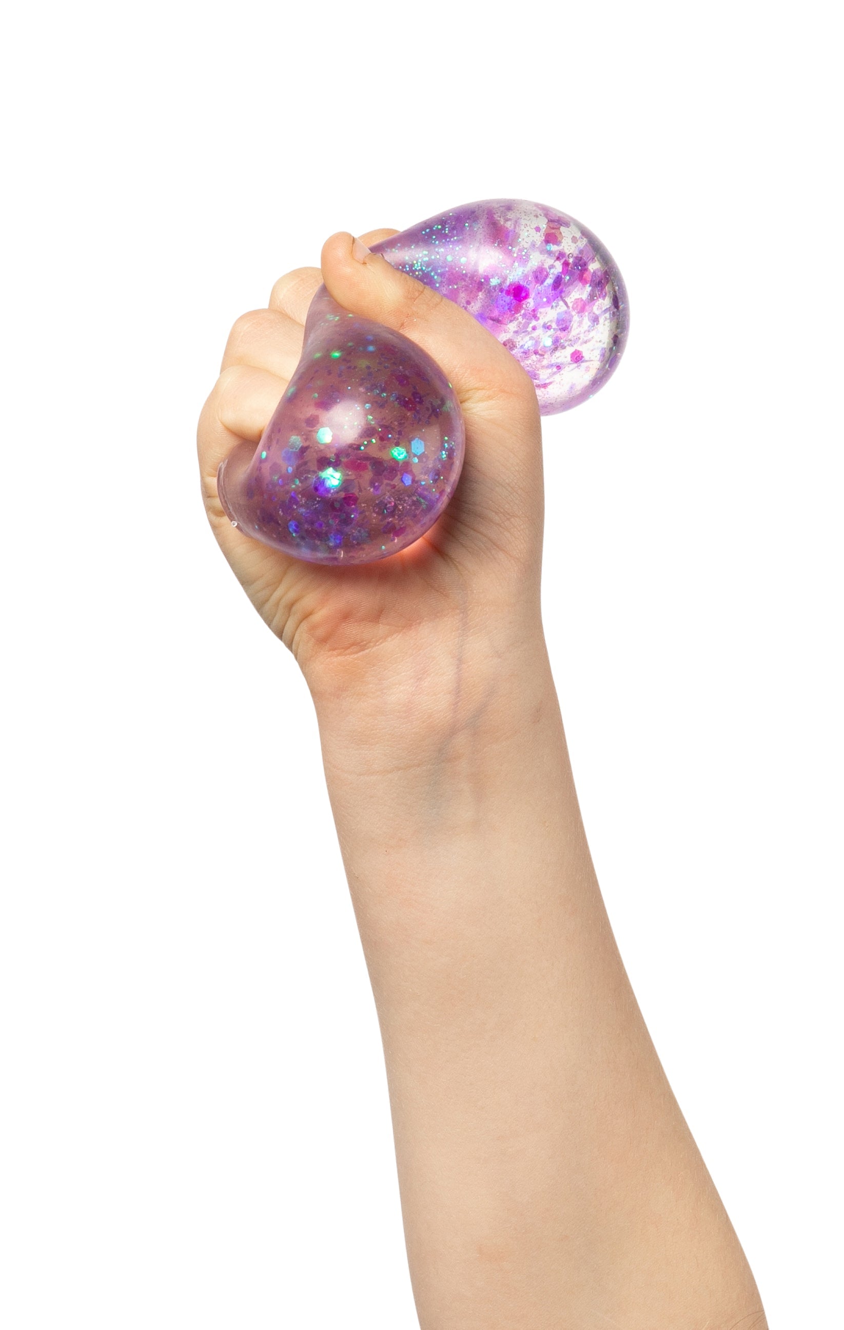Sensory Sprouts Galaxy Glitter Ball Purple-6