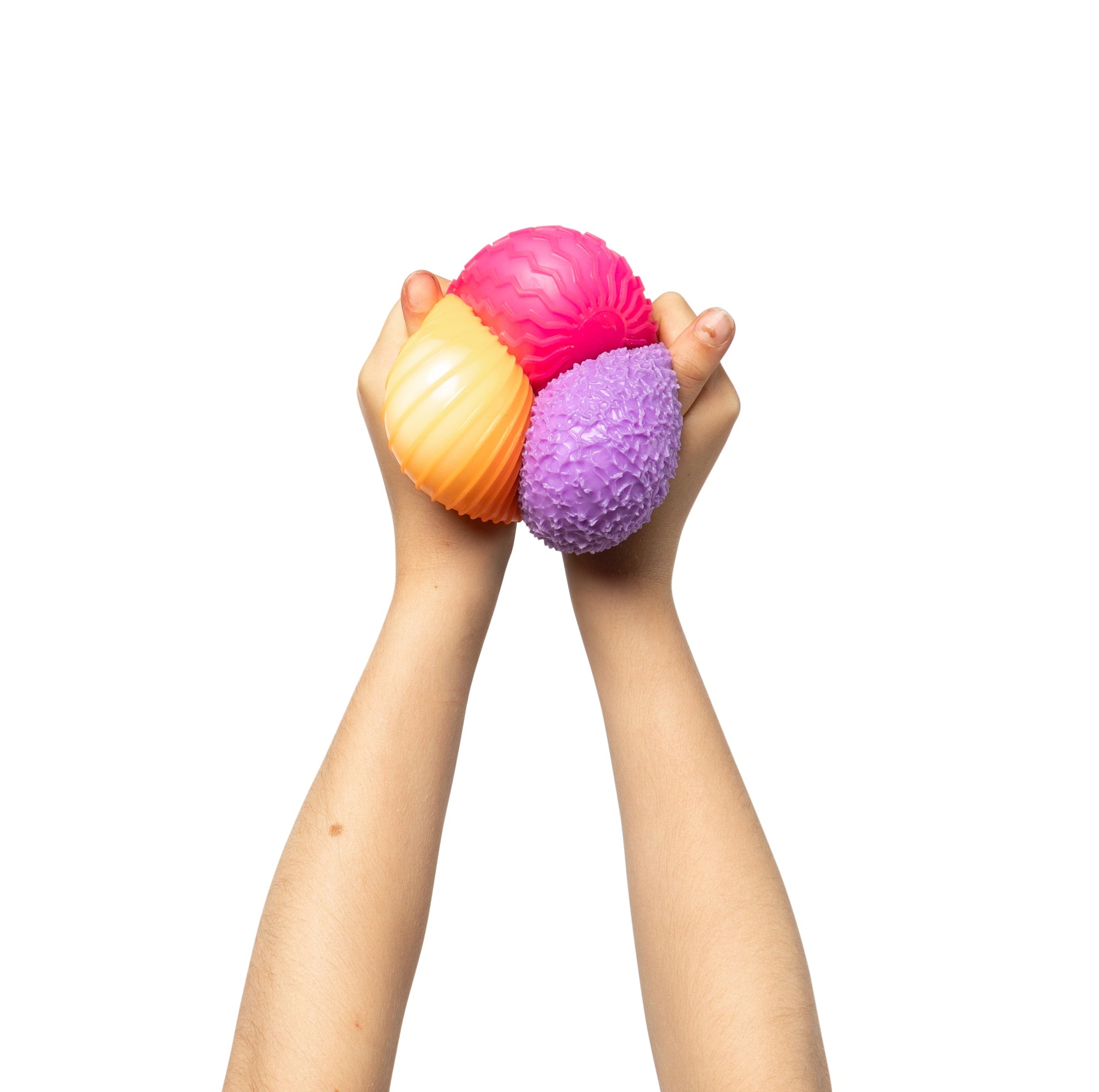 Sensory Sprouts Mindful Monster Ball Pink-3