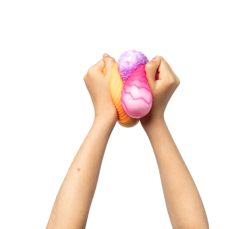 Sensory Sprouts Mindful Monster Ball Pink-4