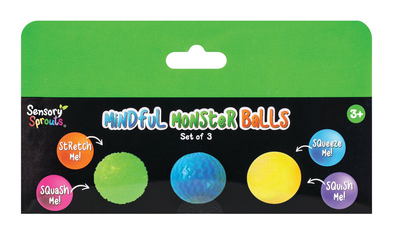 Sensory Sprouts Mindful Monster Ball Green-5