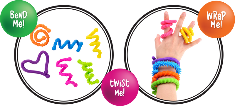 Sensory Sprouts Textured Twistable Strings Set of 6-4
