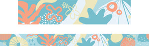 Learning Can Be Fun Coastal Breeze Abstract Classroom Border Pack of 12