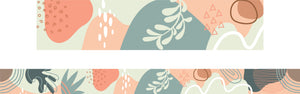 Learning Can Be Fun Earthy Abstract Classroom Border Pack of 12