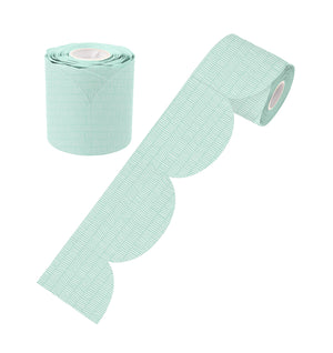 Learning Can Be Fun Mint Patterned Rolled Scalloped Border 15.24m