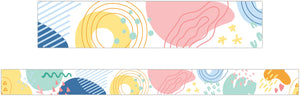 Learning Can Be Fun Pastel Pop Abstract Classroom Border Pack of 12