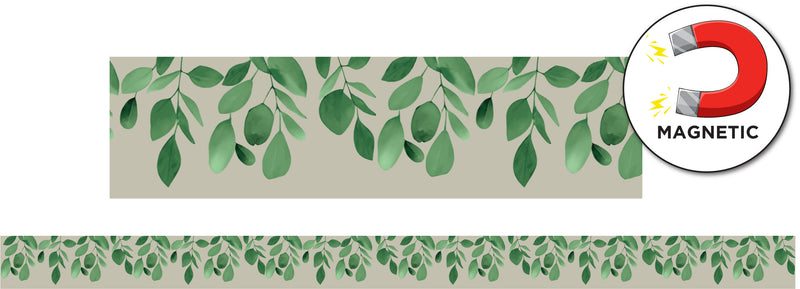 Learning Can Be Fun Eucalyptus Essentials Magnetic Border Pack of 12-1