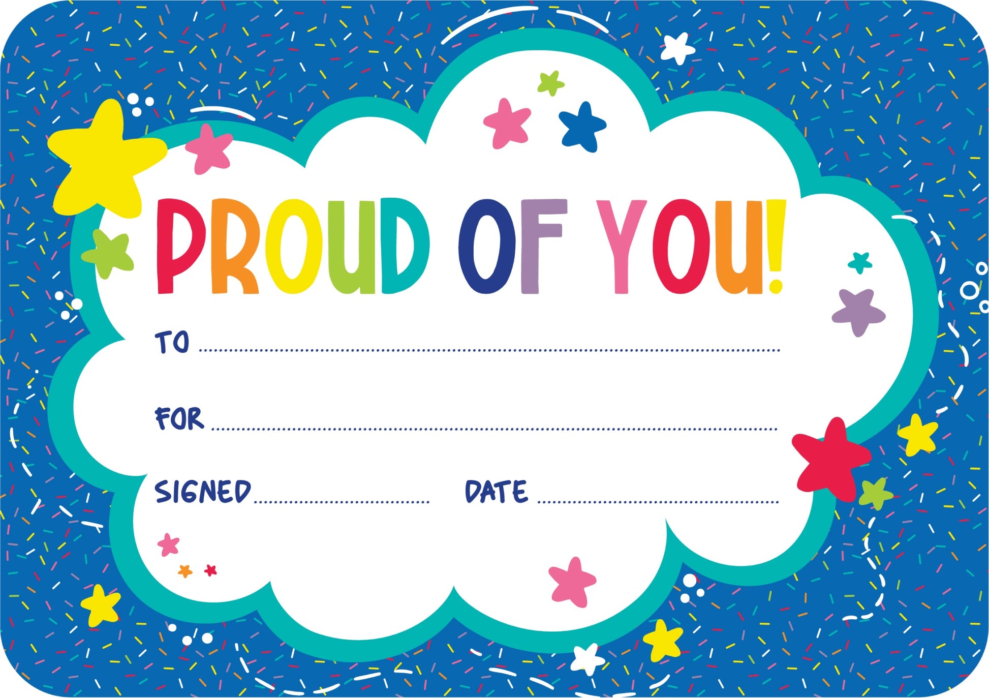 Learning Can Be Fun Giggle & Grow Proud of You Certificates Pack of 30-1